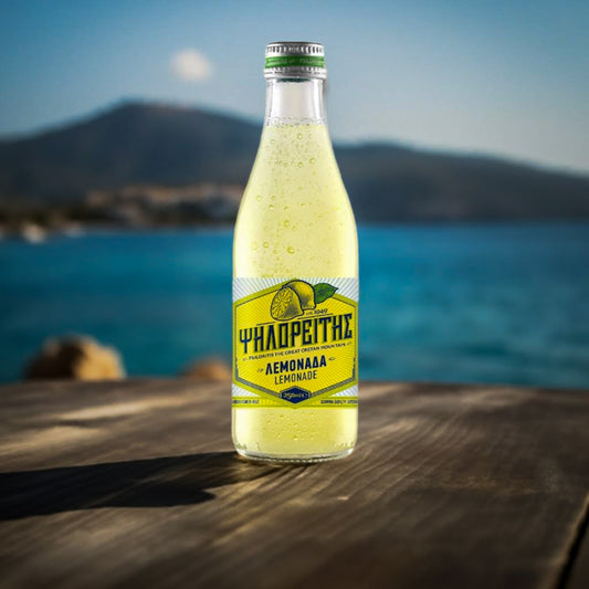 Kretische Zitronen-Limonade – natürliche Erfrischung mit 7% Zitronensaft
