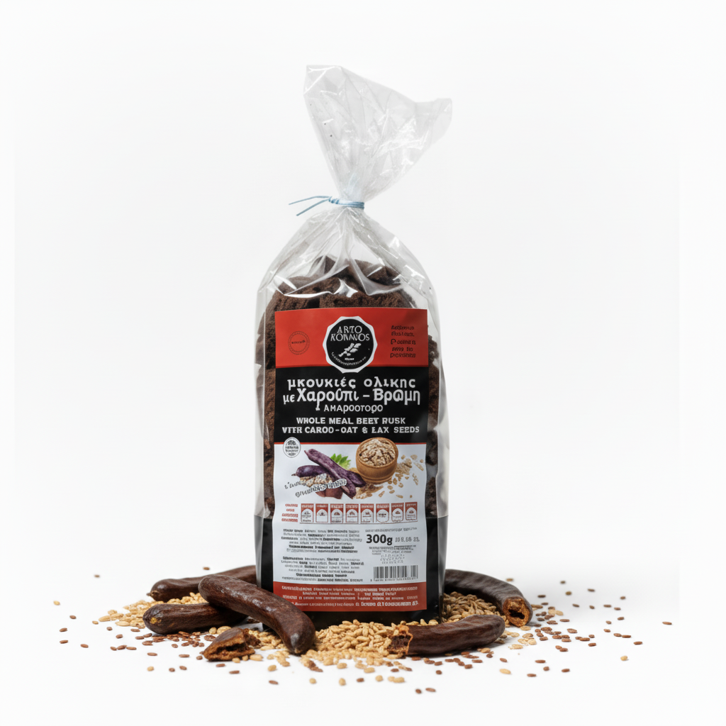 Dakos Häppchen Johannisbrot-Sirup, Hafer & Leinsamen