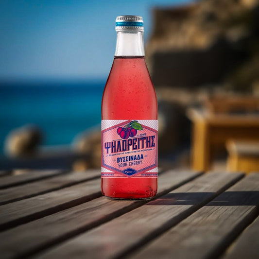 Kretische Sauerkirsch-Limonade – natürliche Erfrischung mit 20% Fruchtsaft