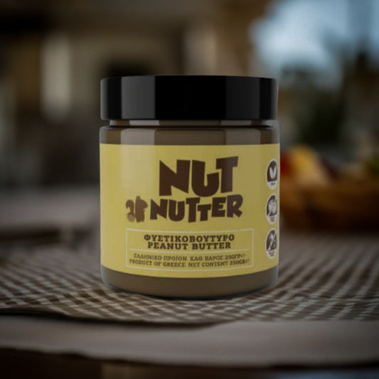Kretische Erdnussbutter – 100% ohne Palmöl und ohne Zucker