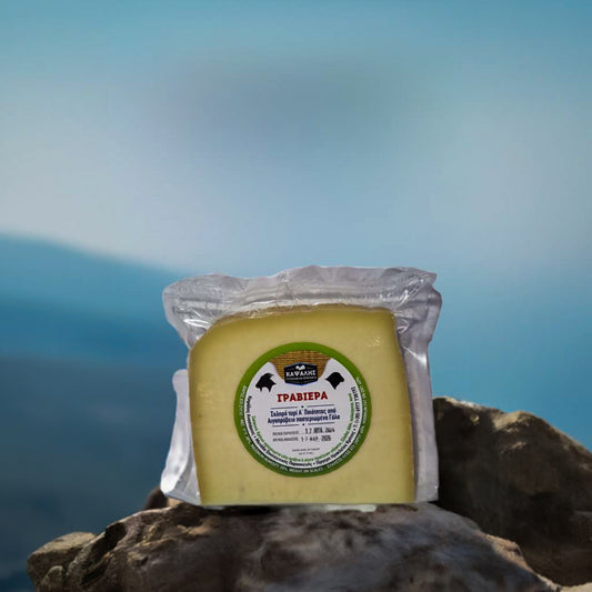 Graviera Käse aus Kreta – perfekt zum Grillen und Genießen