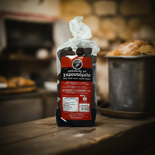 Kretische Zwieback-Häppchen mit Johannisbrotsirup – ein Stück kretische Tradition für Ihre Küche