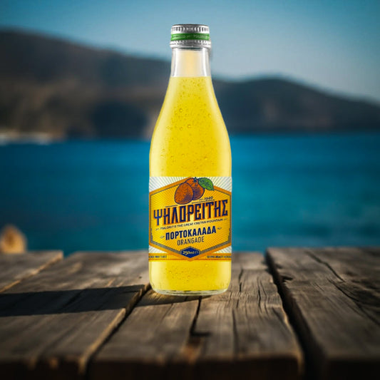 Kretische Orangenlimonade – natürliche Erfrischung mit 20% Fruchtsaft