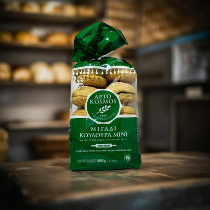 Kretische Zwieback-Mini-Kringel aus Mischkorn – knusprig, gesund und voller Geschmack