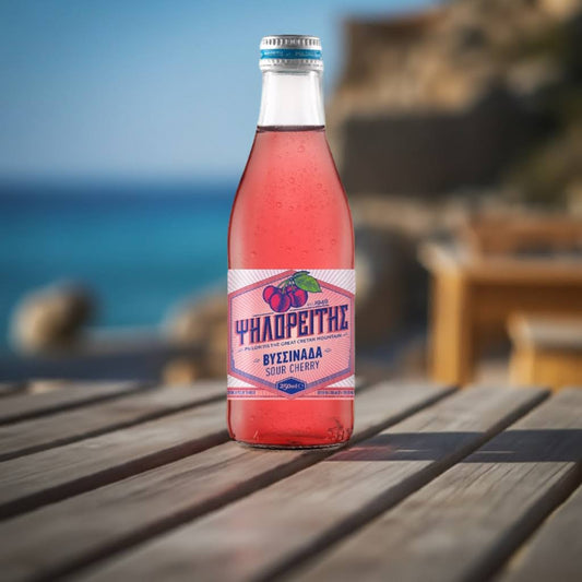Kretische Sauerkirsch-Limonade – natürliche Erfrischung mit 20% Fruchtsaft