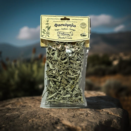 Handgeernteter Salbei aus Kreta – mediterranes Aroma für Küche und Tee