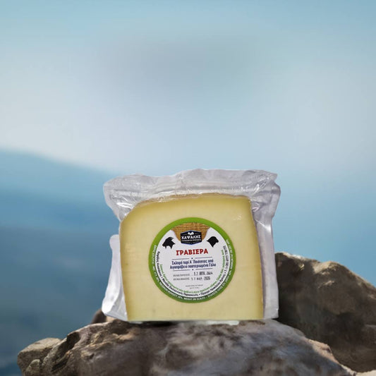 Graviera Käse aus Kreta – perfekt zum Grillen und Genießen