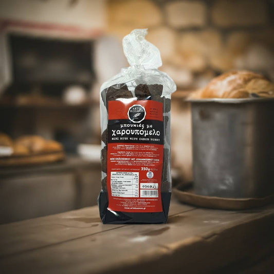 Kretische Zwieback-Häppchen mit Johannisbrotsirup – ein Stück kretische Tradition für Ihre Küche