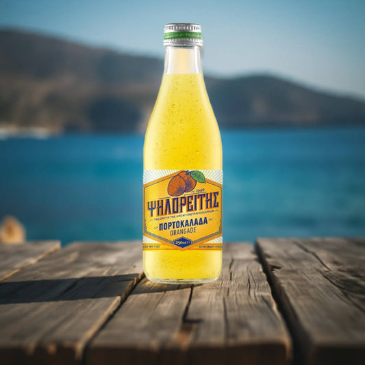 Kretische Orangenlimonade – natürliche Erfrischung mit 20% Fruchtsaft